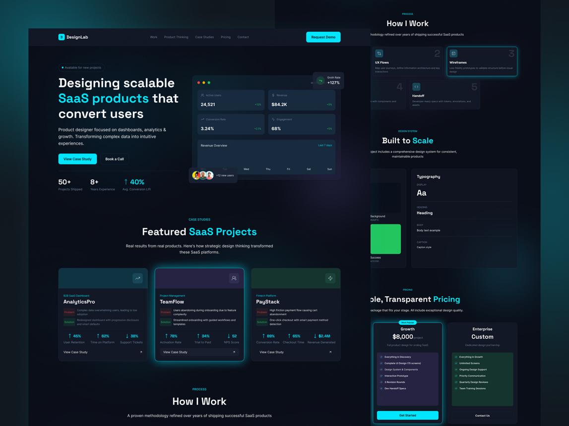 SaaS Product Designer Portfolio